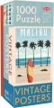 Puzzle 1000 Vintage Cities Malibu - tantis.pl