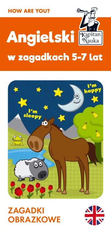 Angielski. Zagadki obrazkowe. Kapitan Nauka - tantis.pl