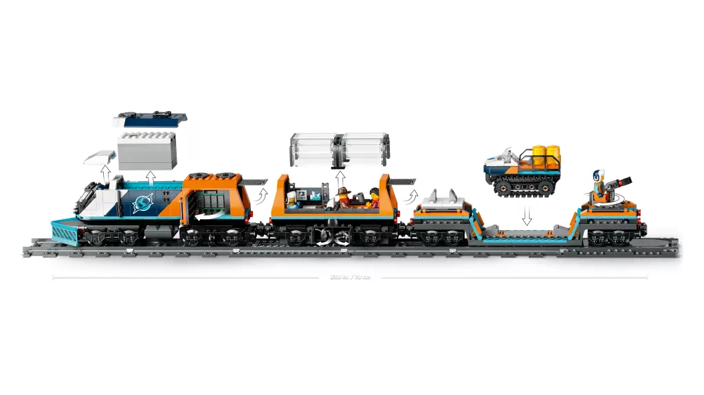 LEGO® City. Ekspres polarny arktycznych odkrywców 60470 - tantis.pl