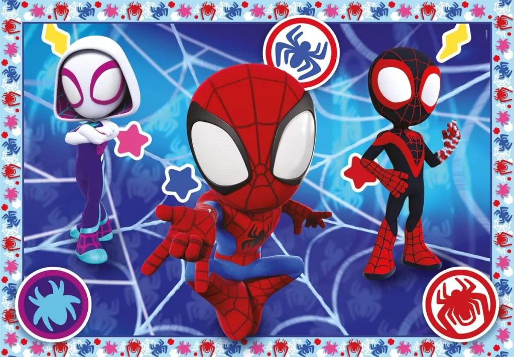 Puzzle 30 Super Kolor Spidey and His Amazing - tantis.pl