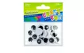 Ozdoba dekoracyjna oczy 18mm, 24 elementy. - tantis.pl