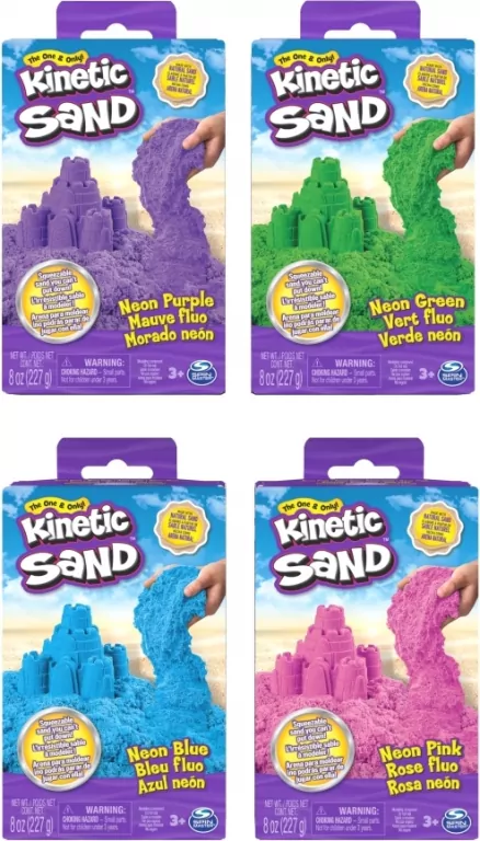 Kinetic Sand Piasek mały - tantis.pl