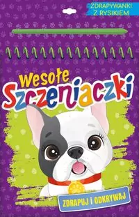 Wydrapyanka Wesołe szczeniaczki Buldog - tantis.pl