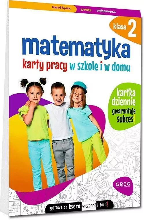 Matematyka. Karty pracy w szkole i w domu. Klasa 2 - tantis.pl