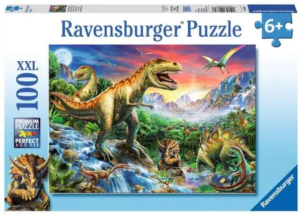Puzzle 100 Epoka Dinozaurów - tantis.pl