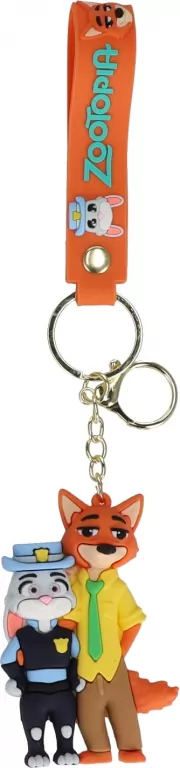 BRELOK GUM ZWIERZAKI ZOO 8CM Z OPASKA MIX4 - tantis.pl