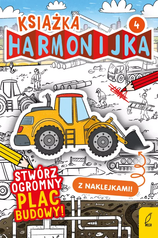 Stwórz plac budowy 4. Książka harmonijka - tantis.pl