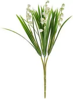 KOMPOZYCJA KWIATOWA BUKIET KONWALII 30CM - tantis.pl