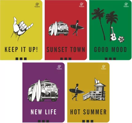 Zeszyt A5/32K linia. Surfer