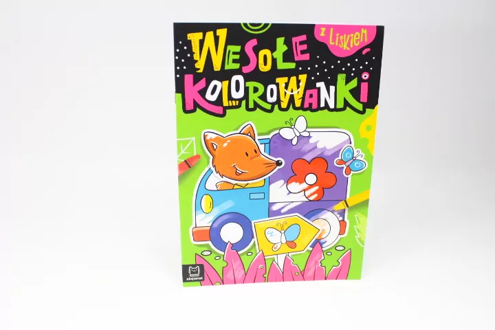 Wesołe kolorowanki z liskiem - tantis.pl