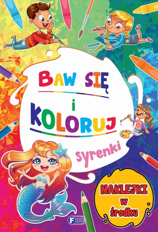 Baw się i koloruj. Syrenki - tantis.pl