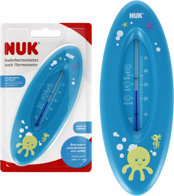 NUK. Termometr do kąpieli. Ocean. Niebieski - tantis.pl