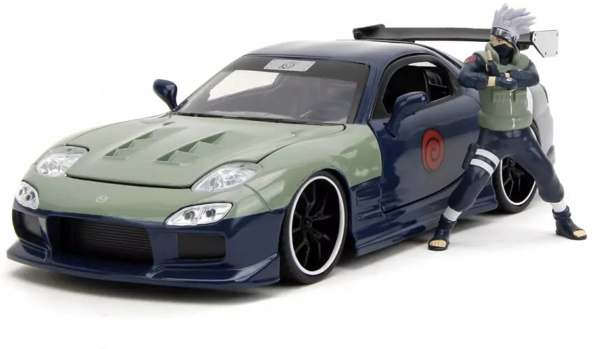 JADA. Naruto 93 Mazda RX-7 z figurką 1:24 - tantis.pl