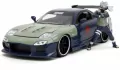 JADA. Naruto 93 Mazda RX-7 z figurką 1:24 - tantis.pl