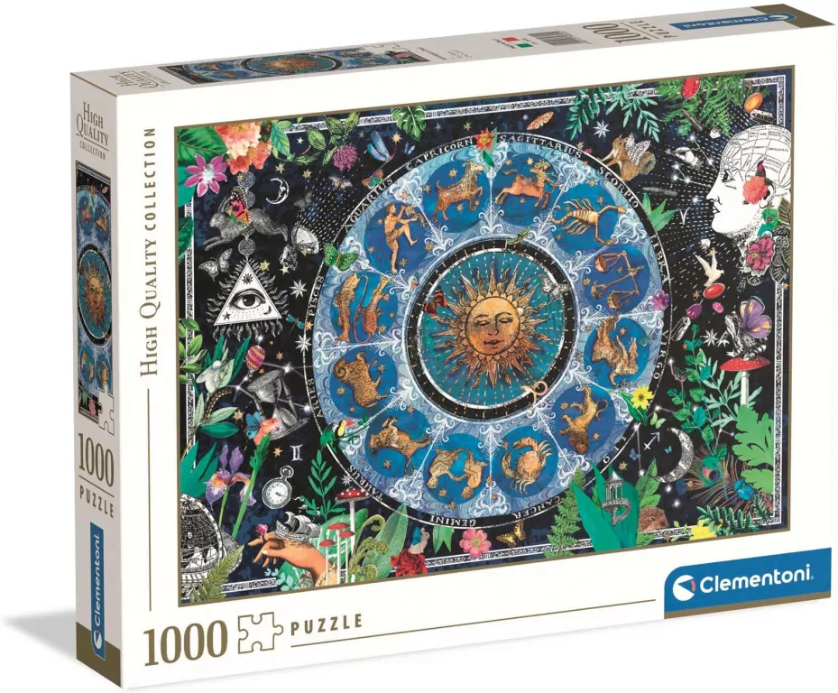 Puzzle 1000 HQ Astrological Chart - tantis.pl