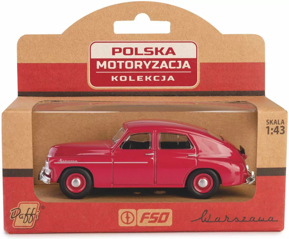 Kolekcja PRL. Warszawa M20. Bordowa - tantis.pl
