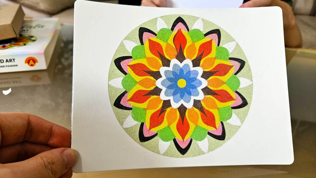 Piaskowe Malowanki Mandala Sand Art - tantis.pl