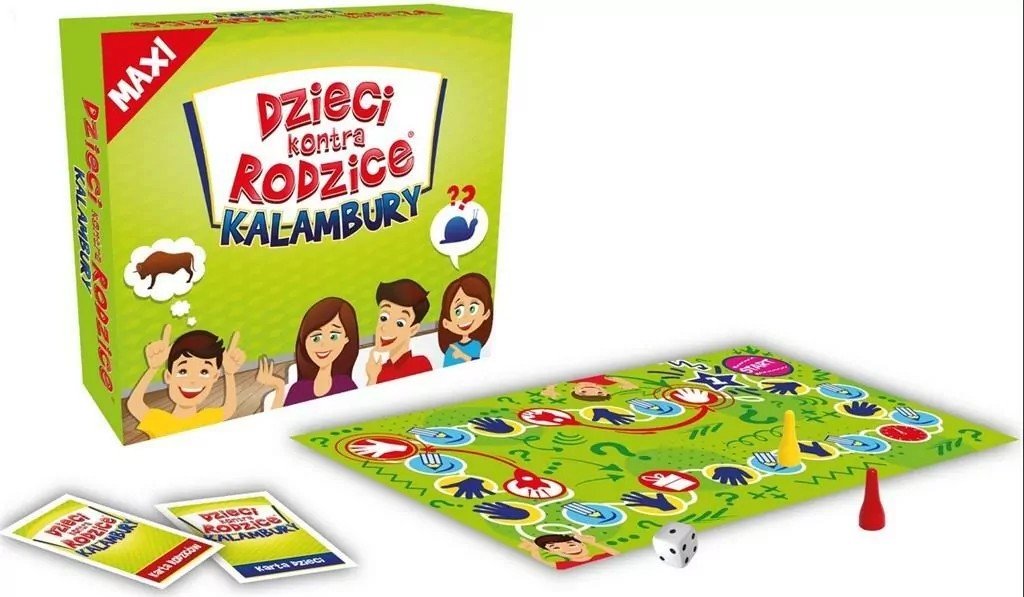 Dzieci kontra Rodzice. Kalambury MAXI - tantis.pl