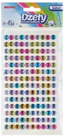 Dżety samoprzylepne multicolor - tantis.pl