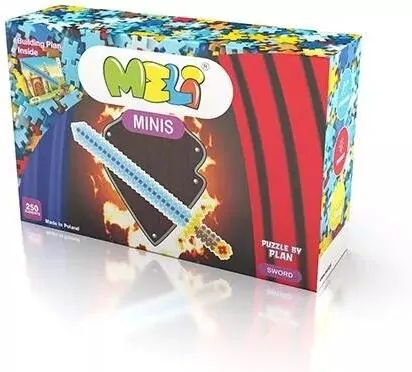 Klocki Meli Minis Sword 250 elementów - tantis.pl