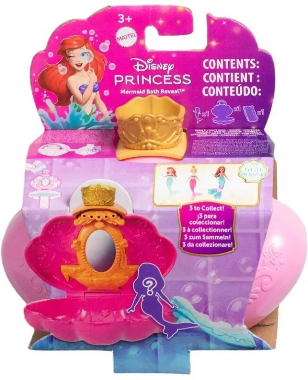 Disney Princess Syrenka w muszelce mix - tantis.pl