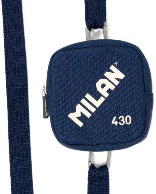 Portmonetka mala 430 since 1918 niebieska MILAN - tantis.pl