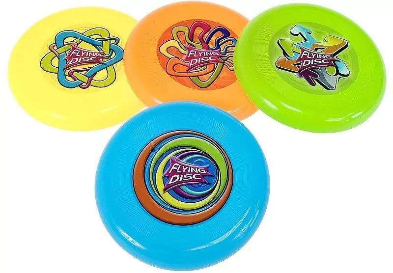 Dysk latający, frisbee 19cm MIX - tantis.pl