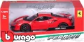 BBURAGO. Ferrari 488 Pista red 1:24 - tantis.pl