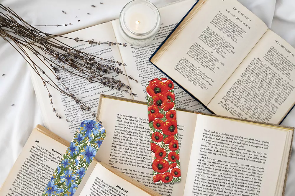 Zakładka tradycyjna Maki - Chabry - tantis.pl