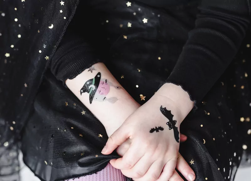 Tatuaże zmywalne. Halloween - tantis.pl