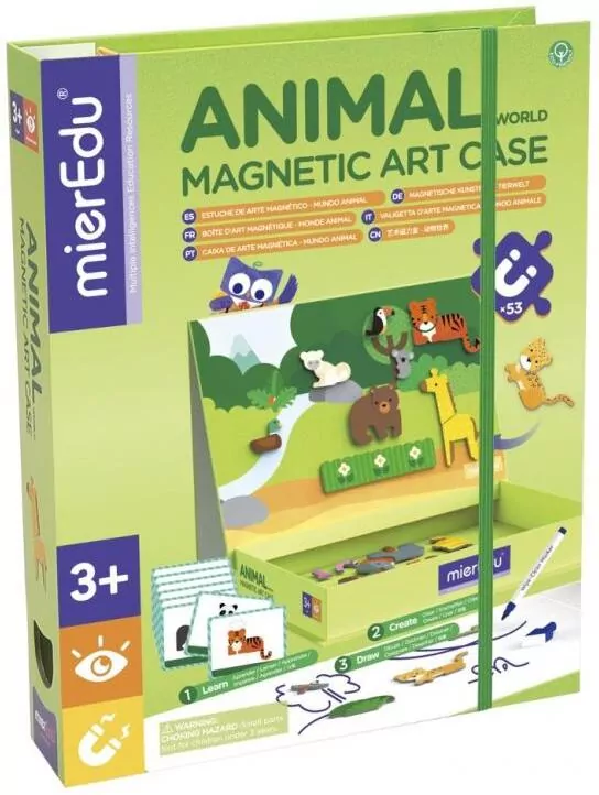 Puzzle magnetyczne Art Case - Świat zwierząt - tantis.pl