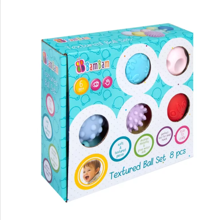 Zestaw kul sensorycznych. Bam Bam - tantis.pl