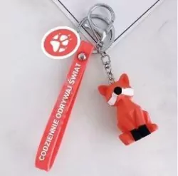 Brelok zwierzaczek - lis