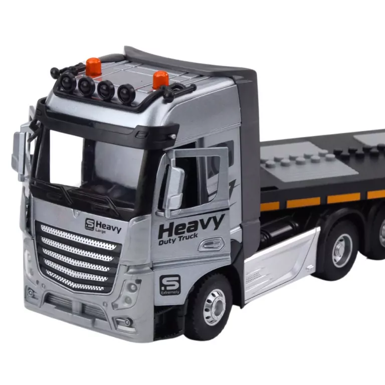 Laweta z koparką RC ze światłem i dźwiękiem 1:24 - tantis.pl