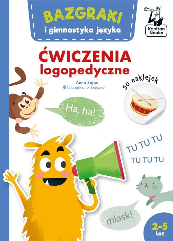 Bazgraki i gimnastyka języka. Ćwiczenia logopedyczne - tantis.pl