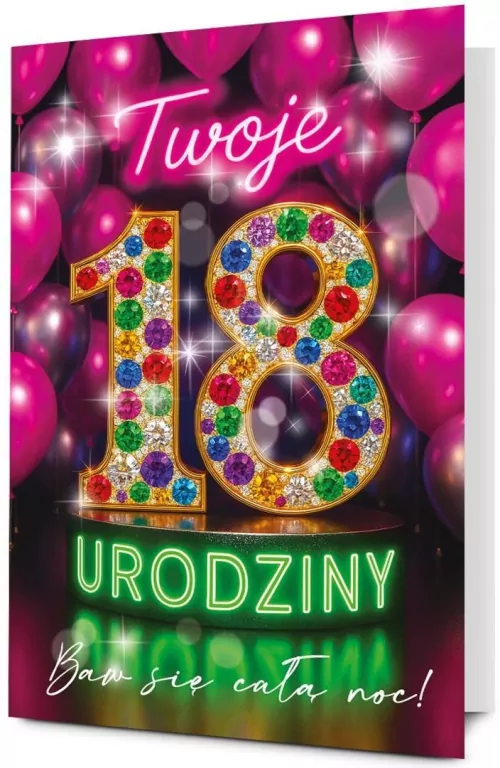 Karnet Mega Urodziny 18 - tantis.pl