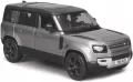 BBURAGO. Land Rover Defender 2022 silver 1:24 - tantis.pl
