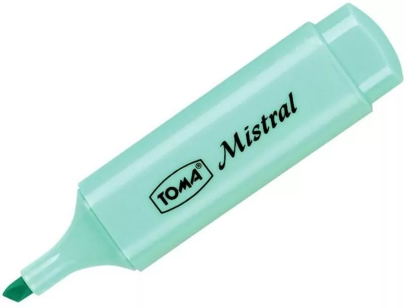 Zakreślacz Mistral Pastel niebieski - tantis.pl