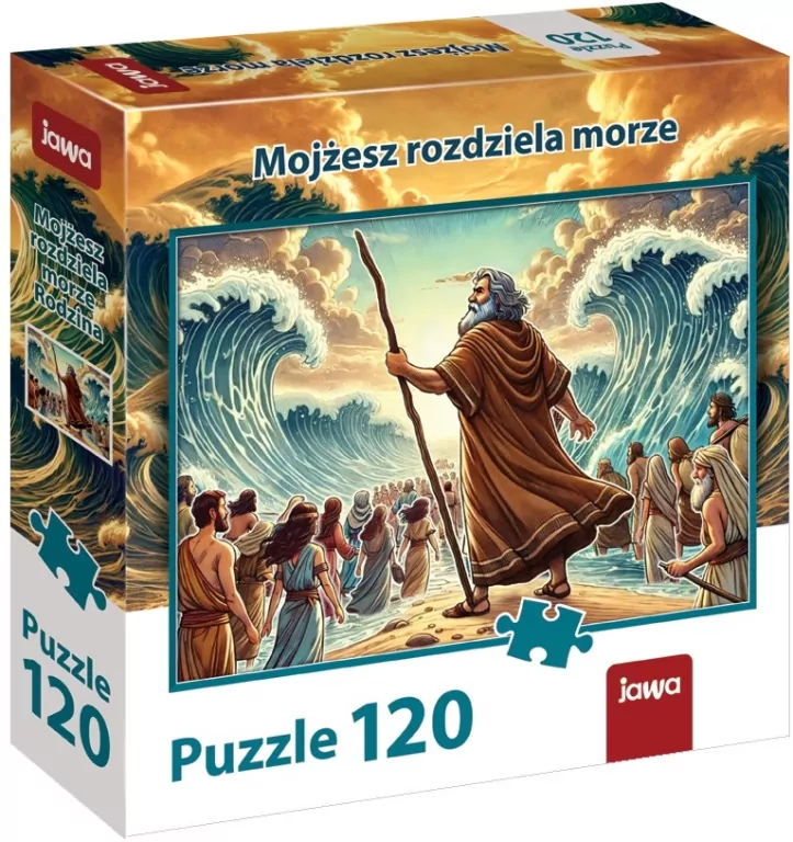 Puzzle 120 Mojżesz JAWA - tantis.pl