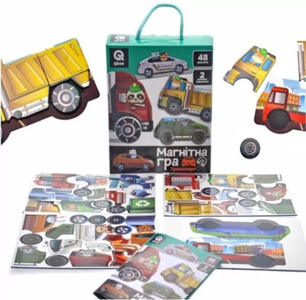 Gra magnetyczna Transport 48 magnesów - tantis.pl