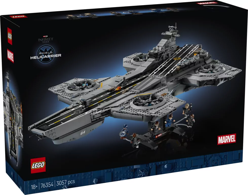 LEGO® Lotniskowiec T.A.R.C.Z.Y. 76354 - tantis.pl