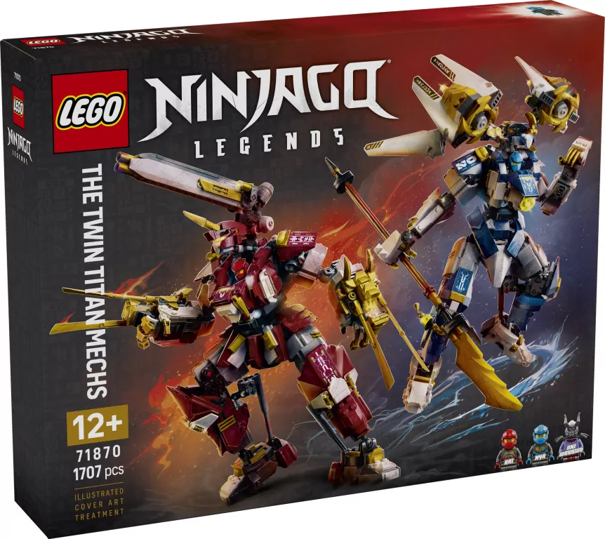 LEGO® Bliźniacze tytanowe mechy 71870 - tantis.pl