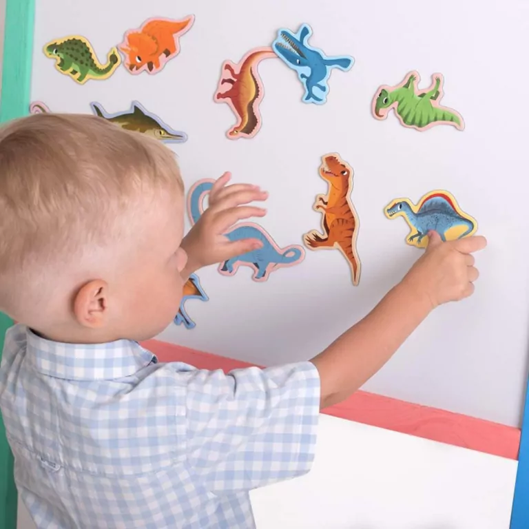 Duże dinozaury. Zestaw magnesów - tantis.pl