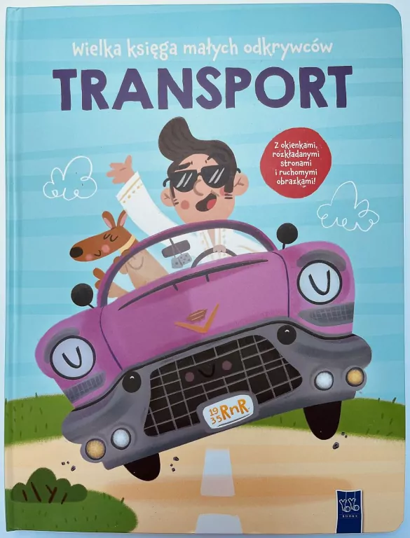 Wielka księga małych odkrywców. Transport - tantis.pl