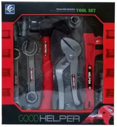 Zestaw narzędzi. Zabawka. Askato