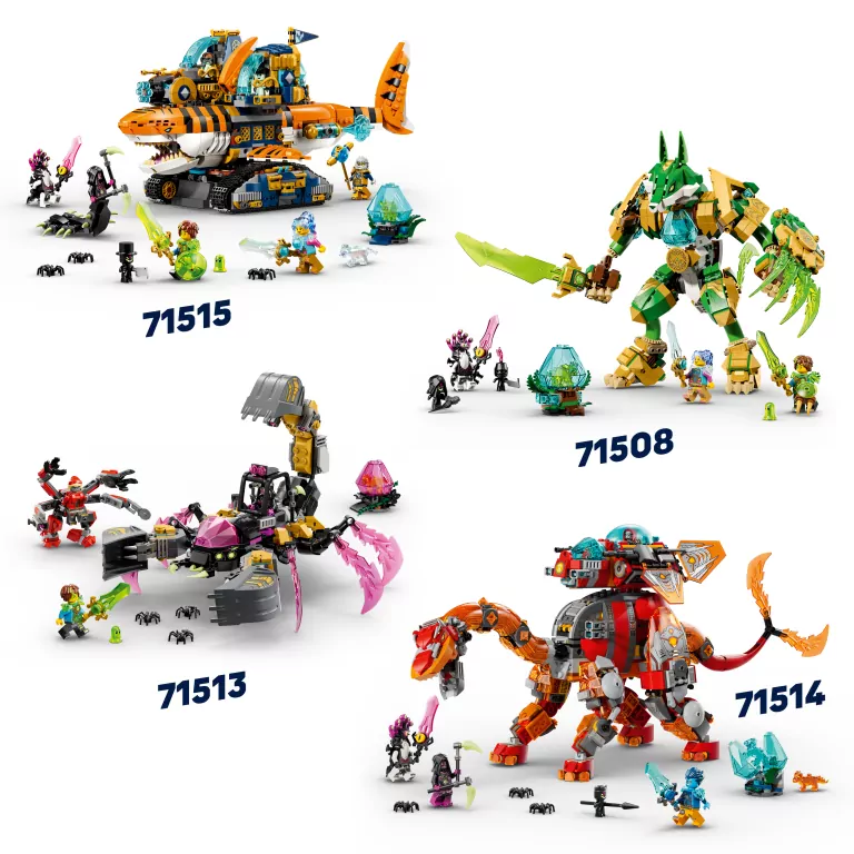 LEGO®. DREAMZZZ Krokodylołódź podwodna. 71512 - tantis.pl