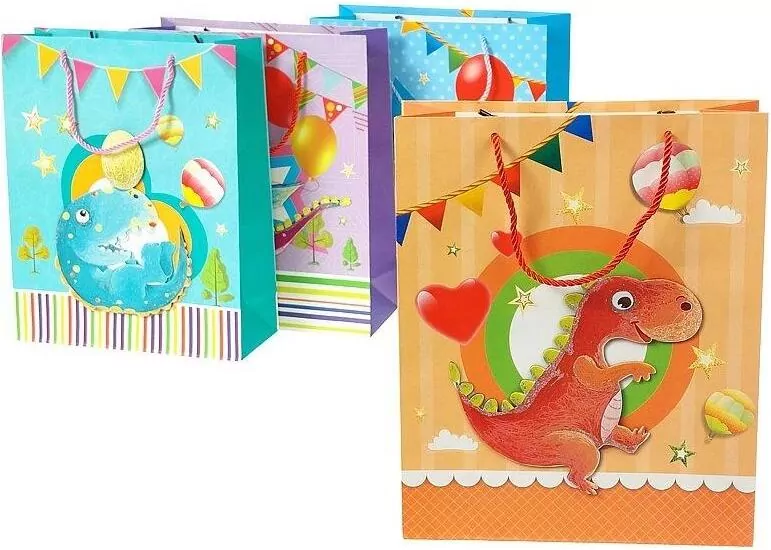 Torebka prezentowa 32x26x10cm MIX - tantis.pl