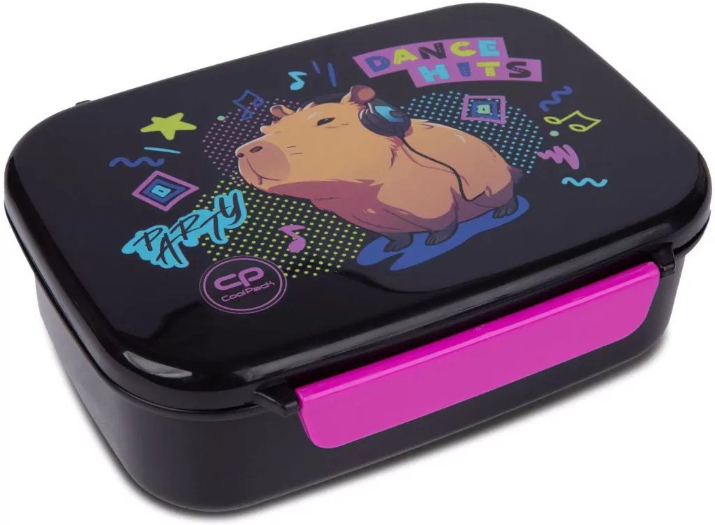 Śniadaniówka z przegródką Coolpack Foodyx Capybara Music - tantis.pl
