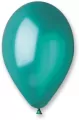 Balony metaliczne zielone turkusowe 25cm - tantis.pl