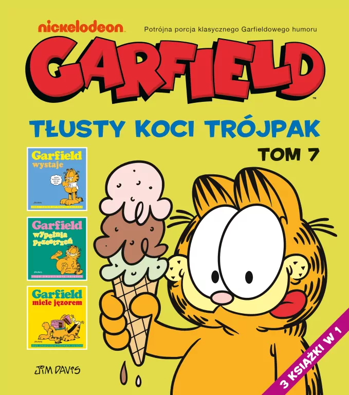 Garfield T.7 Tłusty koci trójpak - tantis.pl